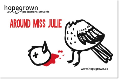 Hopegrown Productions — 2013 — Around Miss Julie